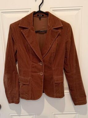 JACOB equestrian style velvet blazer jacket